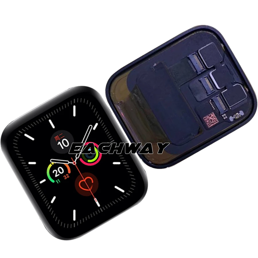 Для Apple Watch Series 5 lcd дисплей сенсорный экран дигитайзер A2156 40 мм, A2157 44 мм lcd для Apple Watch S5 lcd+ закаленное стекло