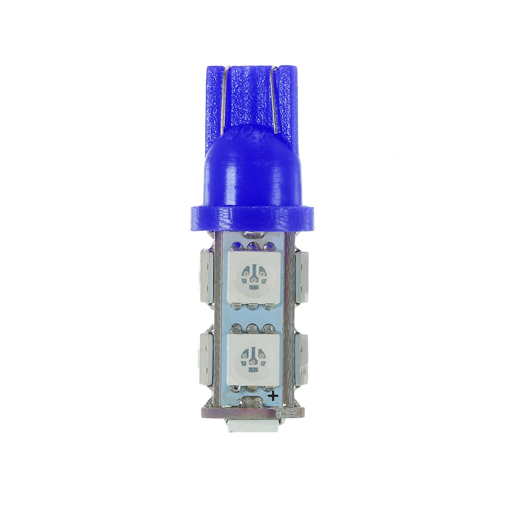 KKMOON, 50 шт в наборе, T10 194 168 9SMD-5050 W5W СВЕТОДИОДНЫЙ Свет источника красного света супер яркий автомобильный габаритный задний фонарь лампы