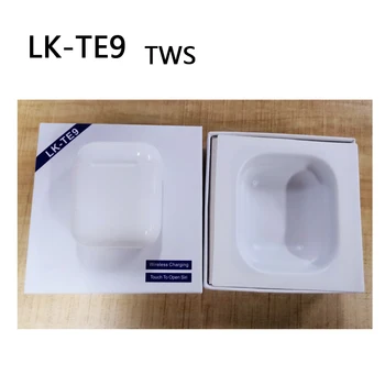 

LK-TE9 TWS Wireless Bluetooth Earphone Touch Control Earbuds LKTE9 Headset support wireless charging for iphone Huawei Xiaomi LG