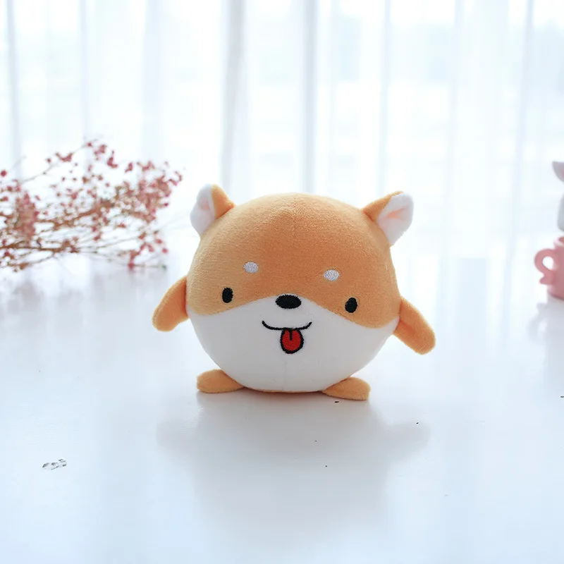brown corgi 1 шт. игрушки для снятия стресса для взрослых, декомпрессионный шар, забавные игрушки для снятия стресса для детей, антистресс, подарок на день рождения, Рождество, кукла - Цвет: brown corgi