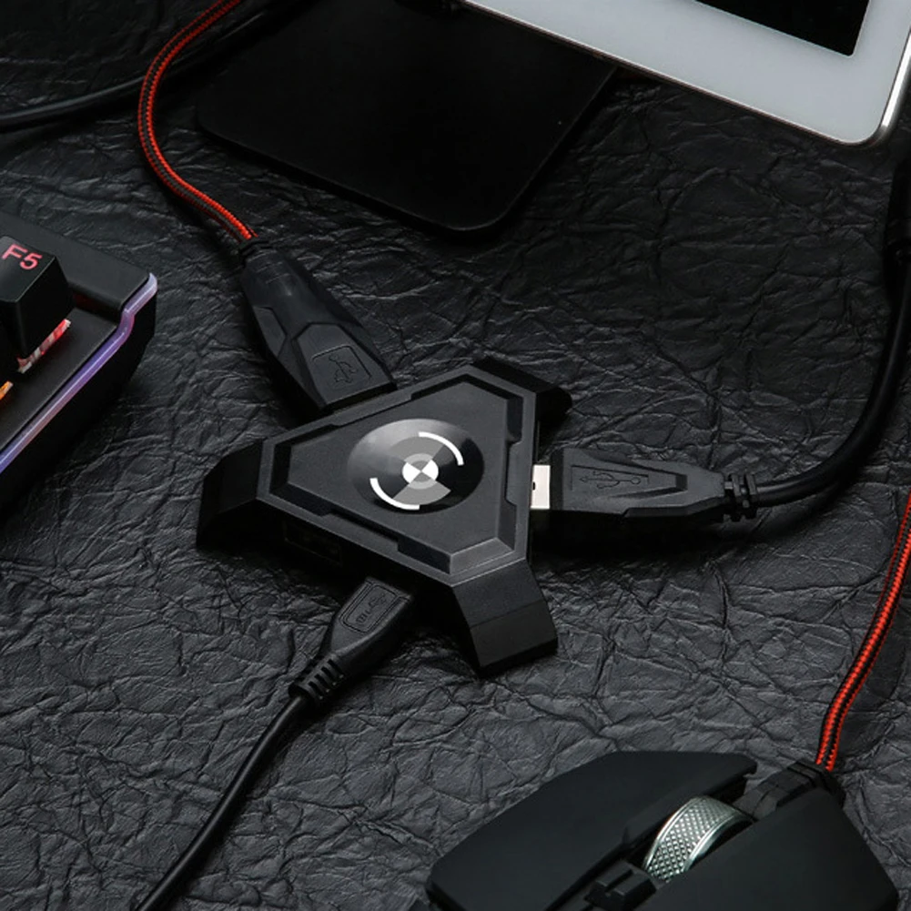  PUBG Mobile Gamepad Controller Gaming Keyboard Mouse Converter For Android ios Phone to PC Bluetoot