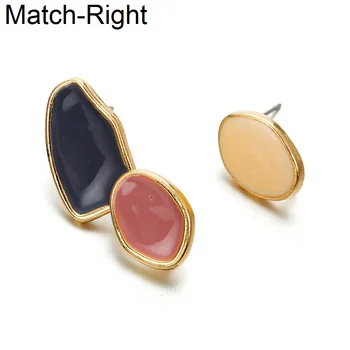 

Match-Right Trendy Earrings for Women/Geometric/Cute/Asymmetry/Statement/Korean/Drop Earrings Fashion Jewelry female SP653