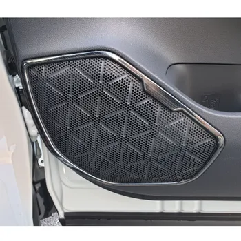 

For Toyota RAV4 RAV 4 2019 2020 Car Inner Door Stereo Speaker Audio Ring Cover Sound Frame Decoration Trim Car Styling