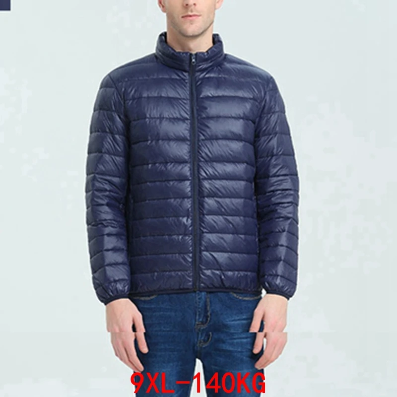 Мужская куртка большого размера 5XL 6XL 7XL 8XL 9XL осенняя и зимняя с длинными рукавами