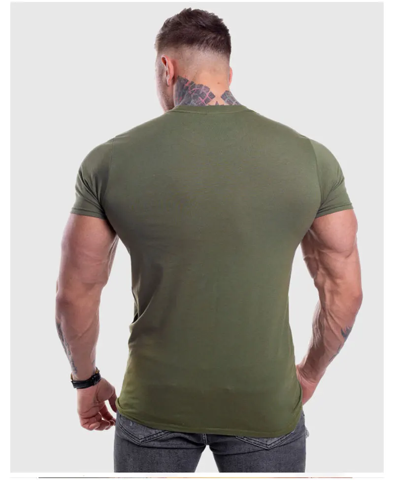 Muscle Dr. Brothers, популярный бренд, летняя спортивная футболка с коротким рукавом в европейском и американском стиле, Мужская одежда для бега, тренировок, тренировок, M