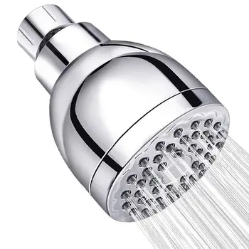 

High Pressure Shower Head Anti-leak Fixed Showerhead with Adjustable Swivel Ball P0RE