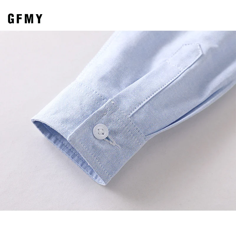 Autumn New Shirts Boys Classical 100% Cotton Long-Sleeve Shirts Kids Children 4 Year-14 Years Teen Tops