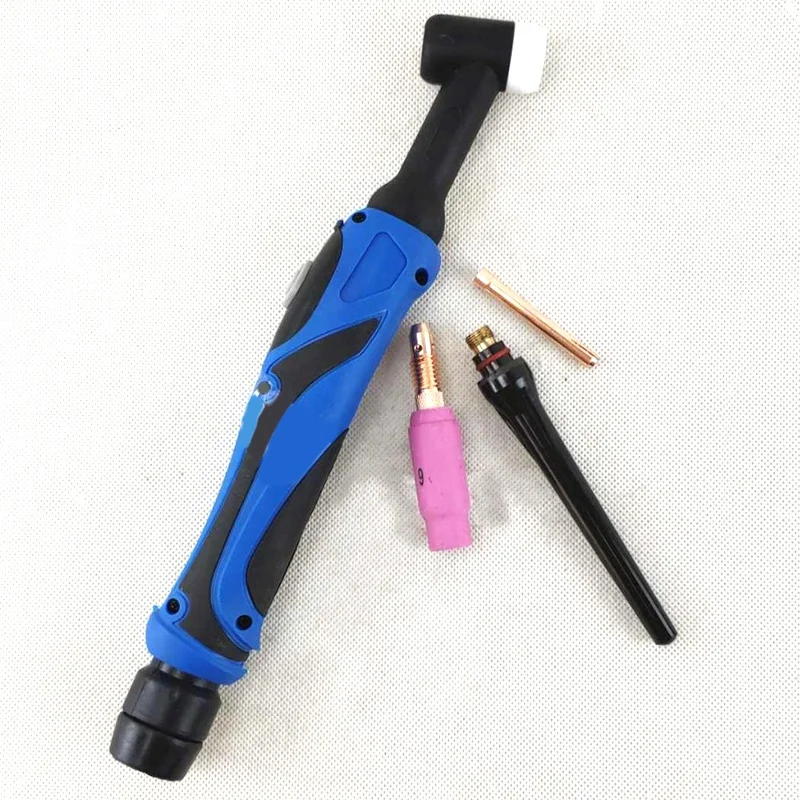 WP-26F TIG Torch Body TIG26F Argon Welding Torch Head WP26 Flex Air Cooled Gas Tungsten Arc Welding GTAW A-200 Flex Torch