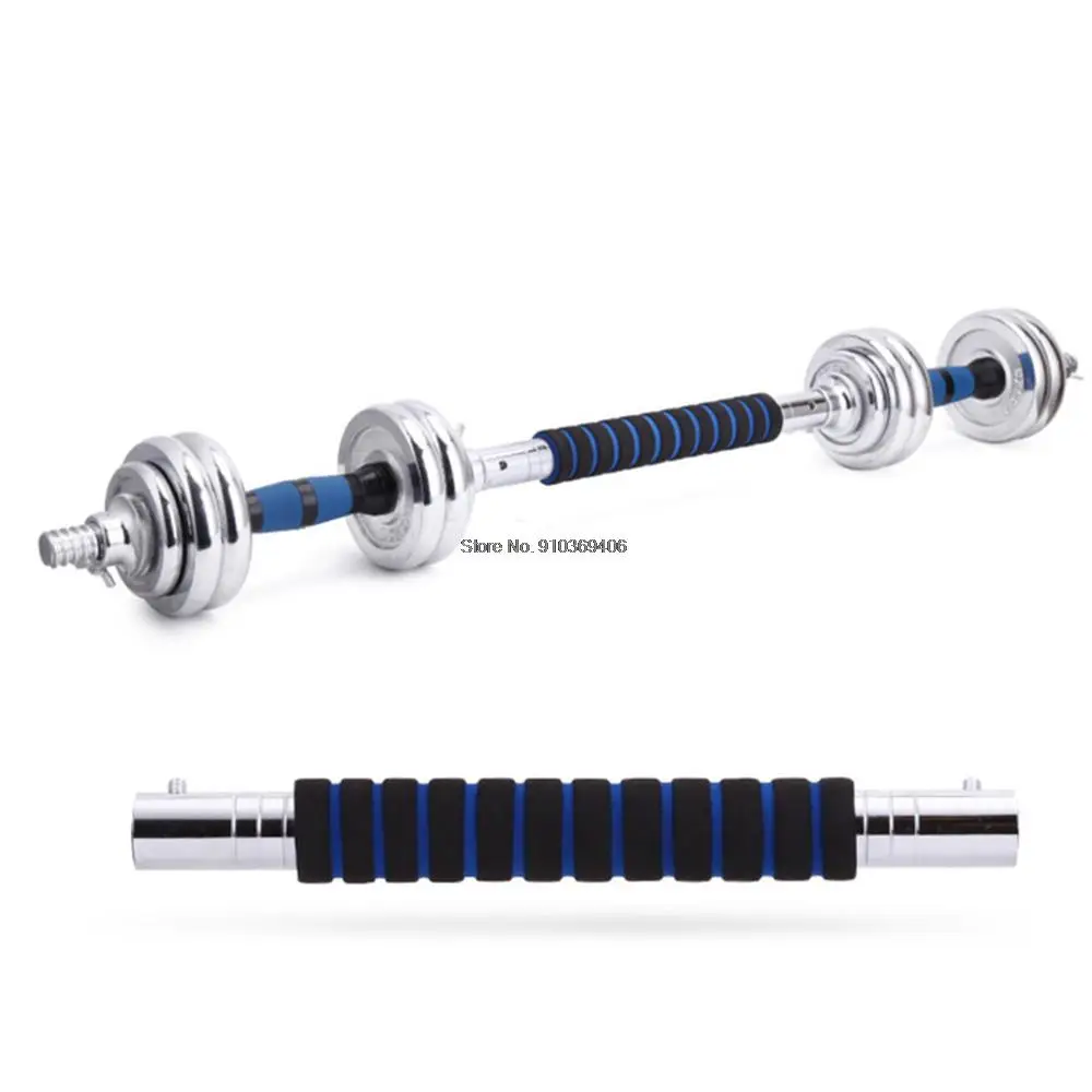 30kg 50mm Diameter  Electroplated Cast Iron Dumbbell Men's Weight Adjustable Barbell Sports Equipment.