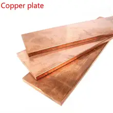 

High Quality Red Copper Shaft Square Flat Bar Model Maker 99% Pure Copper Plate DIY material Thickness 1/1.5/2/3/4/5 mm