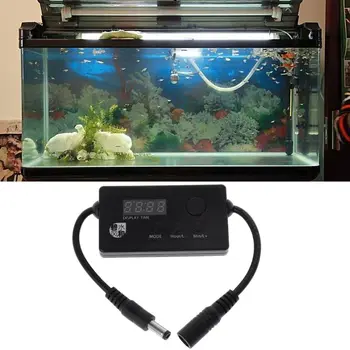 

Aquarium LED Light Dimmer Controller Modulator Intelligent Timing Dimming System Fish Tank
