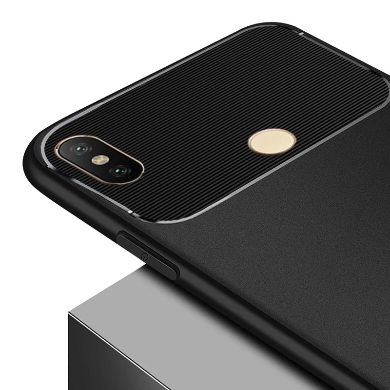 Чехол, чехол, чехол для Xiaomi Redmi Note 5 Pro Note5 мягкий на роскошный силиконовый простой, матовый Силиконовый защитная задняя панель для телефона Etui чехол s