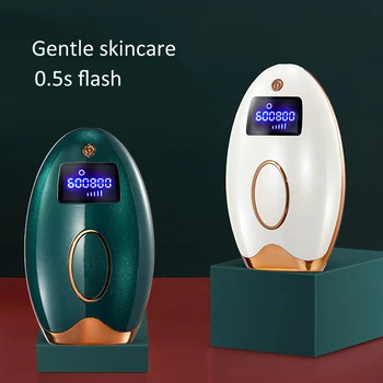

608000 Flash IPL Epilator Laser Photon Permanent Painless Full Body Facial Hair Remover Depilator Device Machine New Arrival