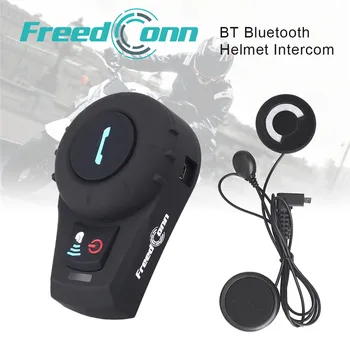 

FreedConn FDCVB Motorcycle Bluetooth Intercom Waterproof FM Intercom Headsets Hands-free Wireless Helmets Intercomunicadores 1pc