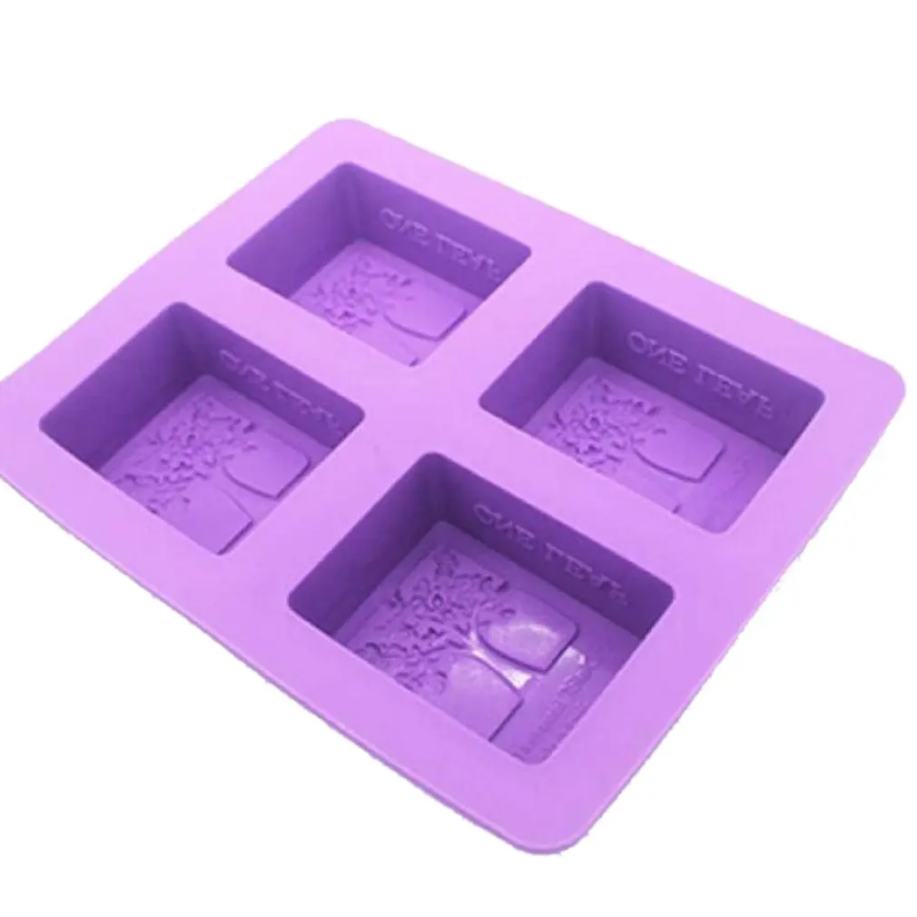 

1Pcs Tree shape Silicone molds fondant mold cake decorating tools chocolate moulds wedding decoration mould