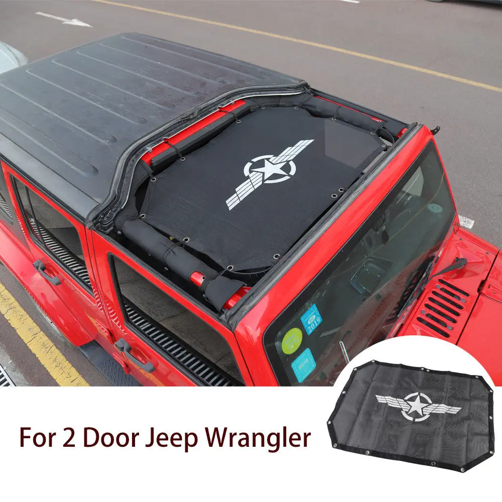 Mesh Sunshade UV Protection Heat Shield Net Top Cover Visor ForJee