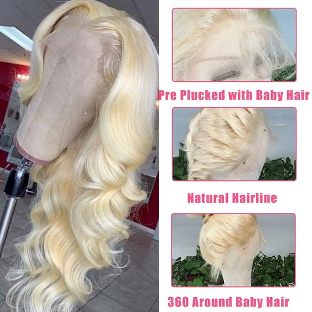 13x4 blond body wave wigs