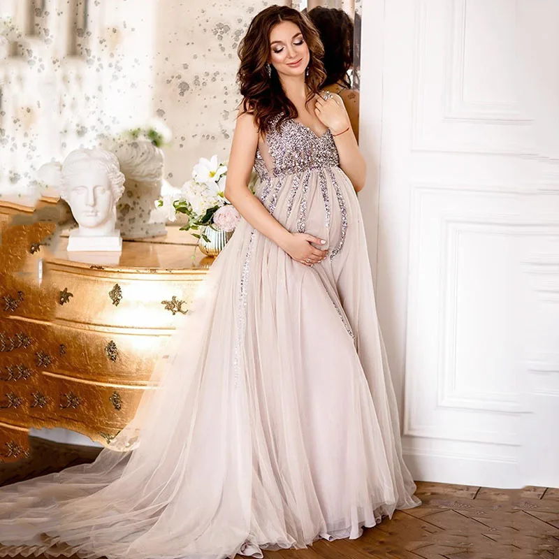 prom dress for pregnant girl