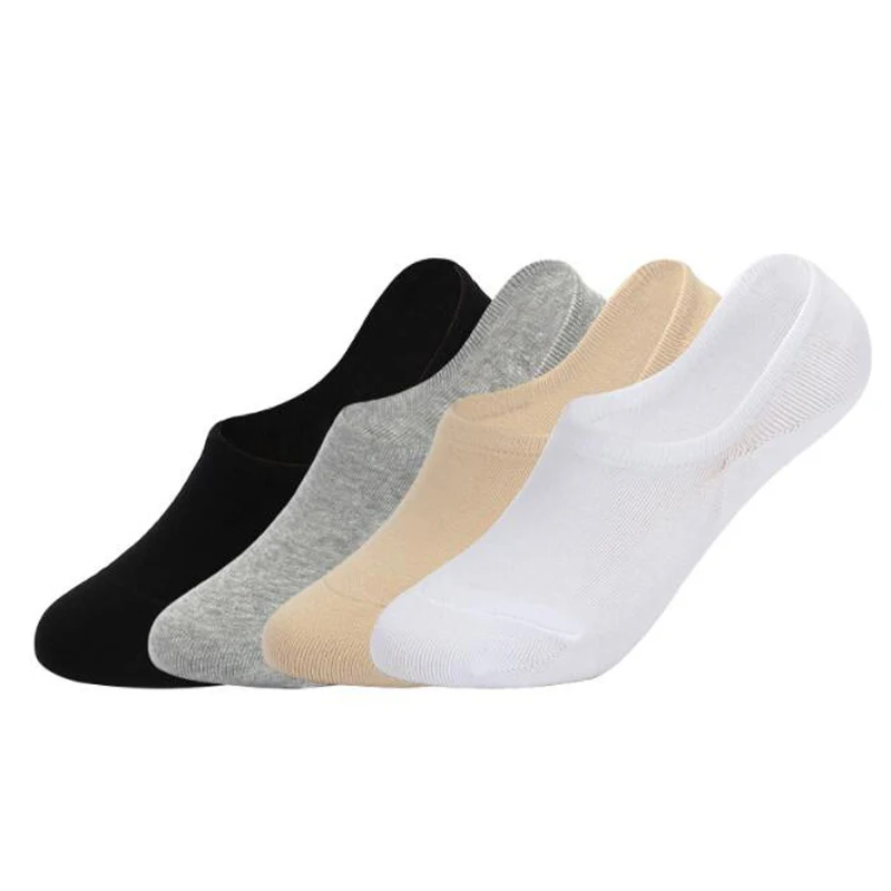Ultra Low Cut Liner Socks Women No Show Non Slip Hidden Invisible（4 pairs) non slip silicone