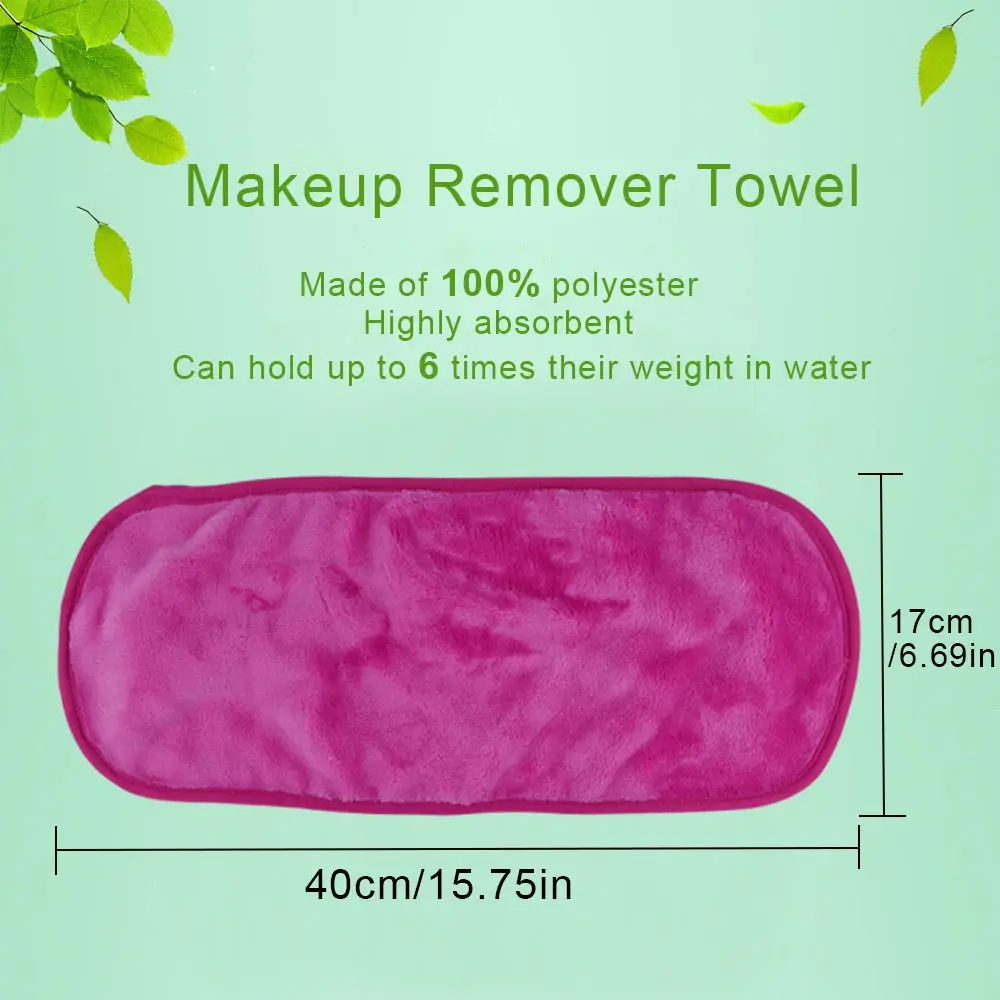 Ткань для снятия макияжа многоразовые салфетки для лица полотенце для макияжа ластик полотенце из микрофибры для лица многоразовые салфетки очищающие косметические инструменты
