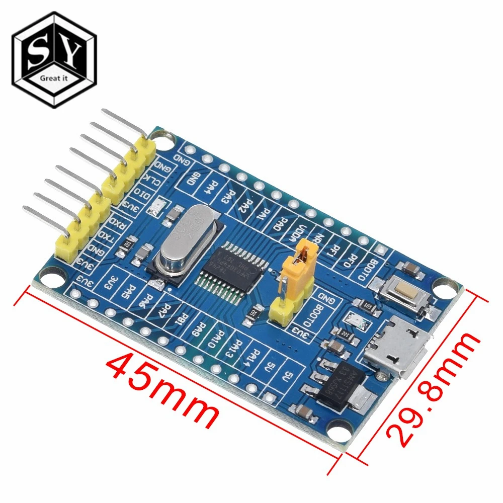 48 МГц STM32F030F4P6 маленькая системная s макетная плата 32 битная мини Системная с ядром