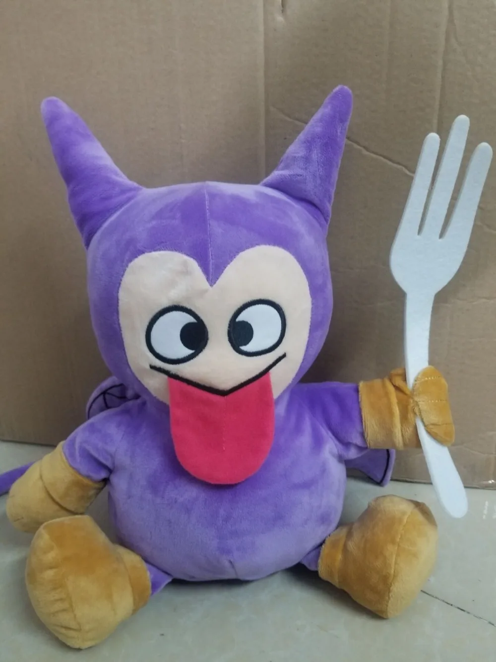 Dragon Quest AM Big Plush Dool 2 типа набор Momon& Baby Satan Draque