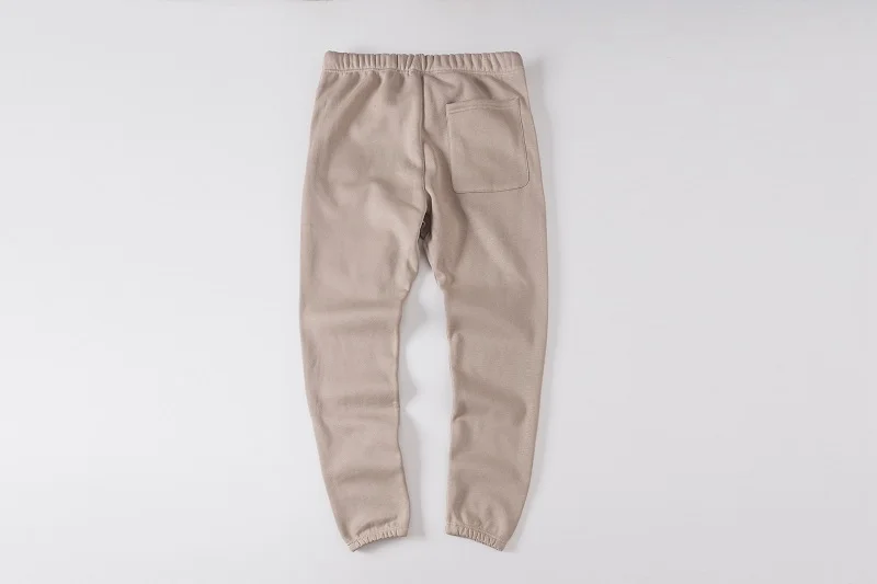 Новинка, брюки Kanye West, Джастин Бибер, спортивные штаны, противотуманные штаны для бега, штаны для бега с эластичной резинкой на талии, штаны в стиле хип-хоп, уличная одежда - Цвет: khaki
