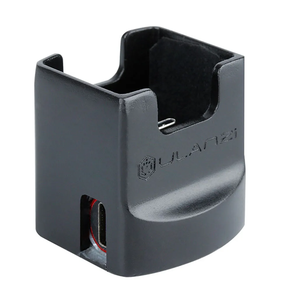 

Charging Base USB Charging Port ABS Type -C Mount 1/4 Screw Black Holder Stand Durable Gimbal Accessories For DJI OSMO Pocket