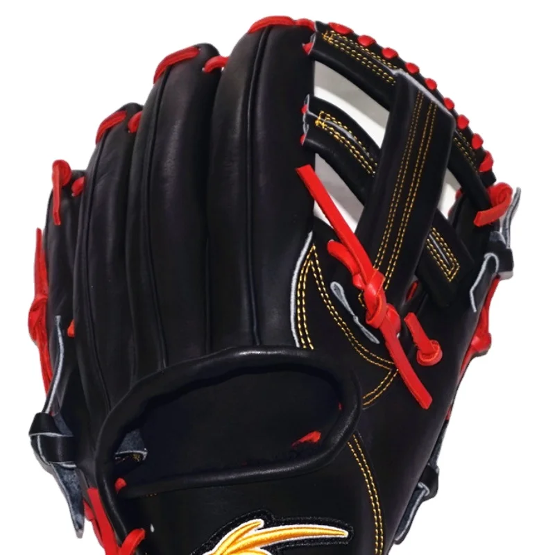 Genuine Leather Baseball Glove Protector Catcher Training Kids