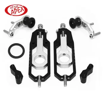 

For Yamaha-R1 CNC Chain Tensioner Catena Adjuster with Spool Aluminium Alloy for YZF R1 2007 2008 2009 2010 2011 2012 2013 2014