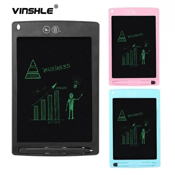 

Erasable writing board 8.5 "10" 12 "children's writing board drawing board household small blackboard puzzle graffiti toy LCD