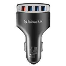 USB быстрое автомобильное зарядное устройство для телефона Быстрая зарядка контроль качества 3,0 для зарядного устройства адаптер для зарядки телефона