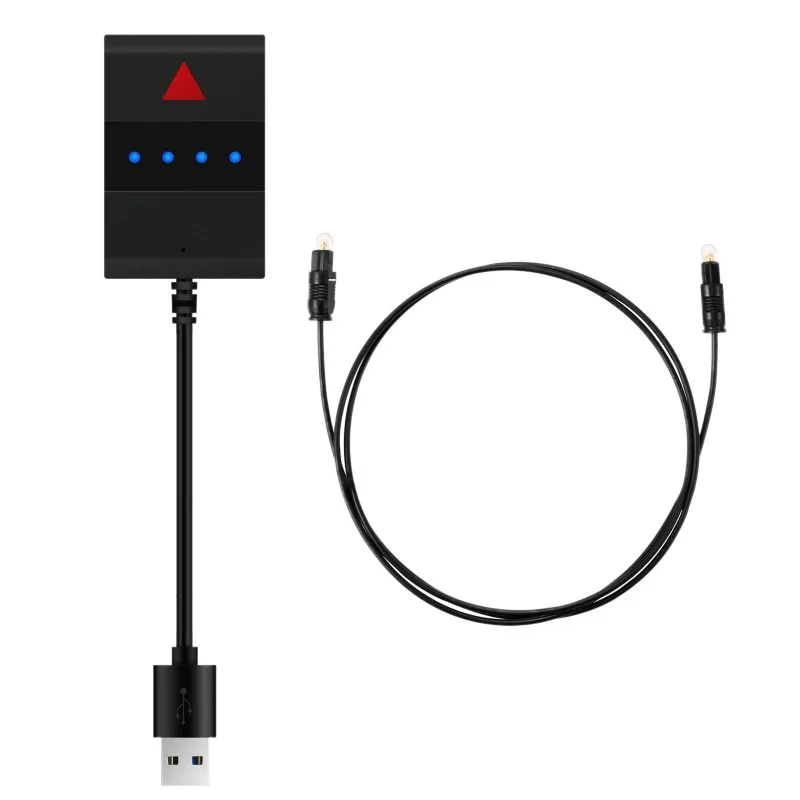 Bluetooth передатчик 3,5 мм Цифровой оптический порт ТВ компьютер аудио адаптер USB источник питания