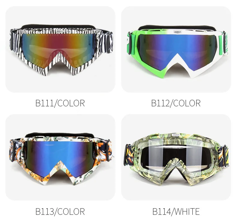 Уличные мотоциклетные очки спортивные гоночные внедорожные очки Lunette мотоциклетные очки для мотоцикла Dirt Bike