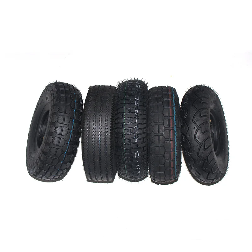 5 типов шин 4,10/3,50-4 410/350-4 ATV Quad Go Kart 47cc 49cc массивный 4,10-4 камера шины подходят для всех моделей 4,10/3,50-4
