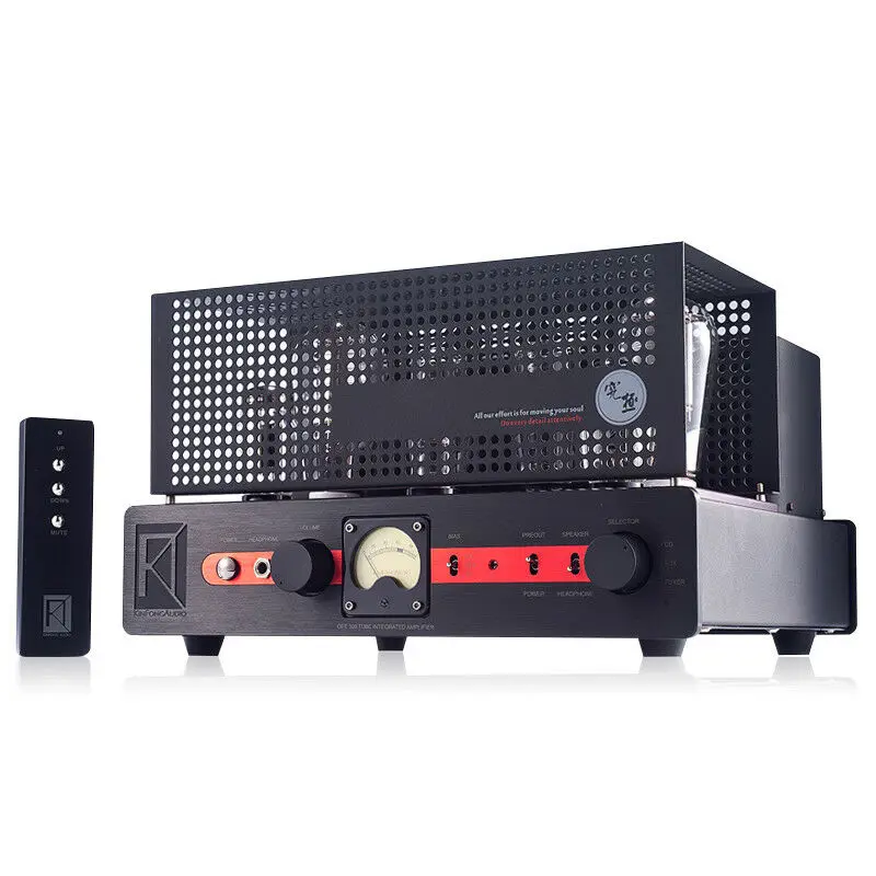 Nobsound Hi-end 300B вакуумная трубка Интегрированный усилитель HiFi стерео Одноконтурный аудио усилитель мощности