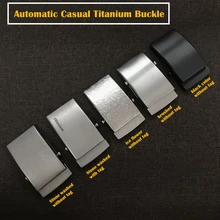 Casual automatic Titanium Buckle (1½