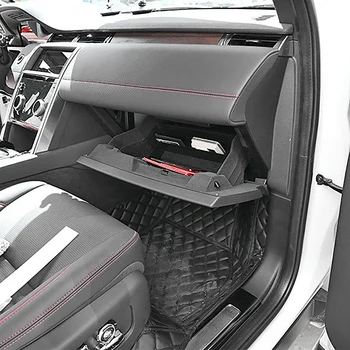 

Black Car Interior Co-Pilot Glove Storage Box Container Tray Organizer for Land Rover Discovery Sport 2019-2020