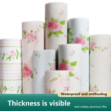 

3D Wall Stickers Super Thick Self-Adhesive Foam Board Wallpaper Fireproof Bedroom Living Room Modern Home Decoration