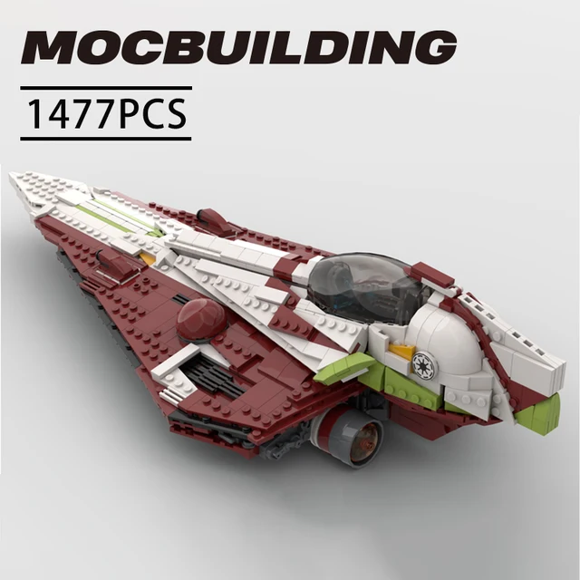 Star Movie MOC UCS Obi-Wan’s Starfighter Space Wars MOC building block Set Assembly Model Puzzle collection Bricks toys 2