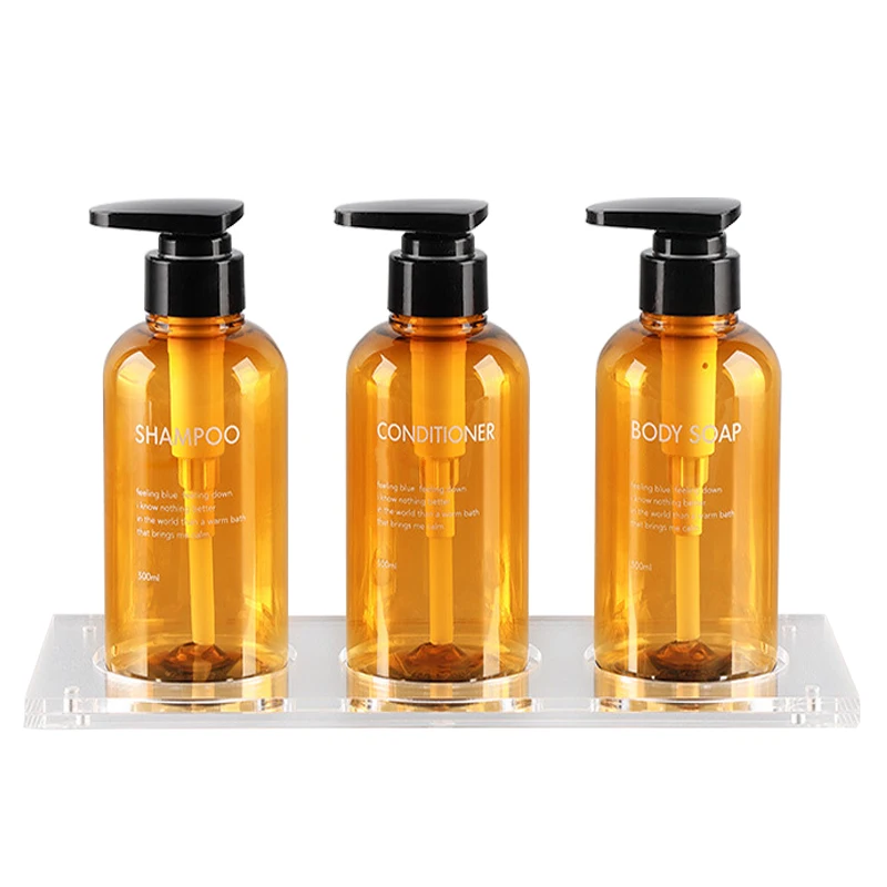 Liquid Soap Dispenser Bottle Bathroom Shampoo Body Wash Bottle Press Type Lotion Empty 300ML/500ML soap dispenser shampoo dispenser soap dispenser bottle