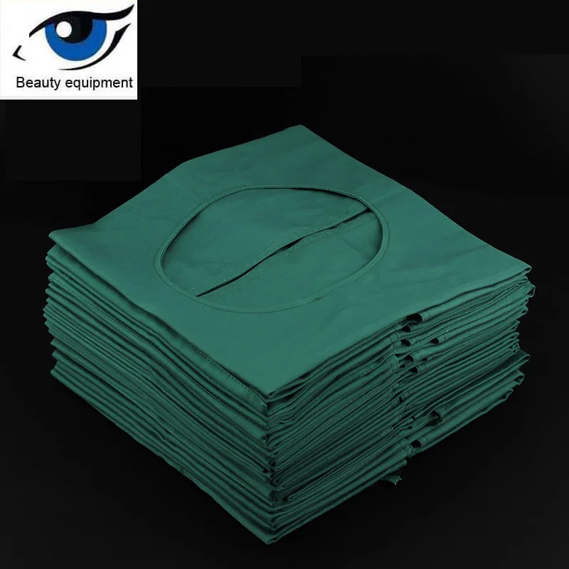 Cotton cloth cloth towel towel single shop towel dark green single layer