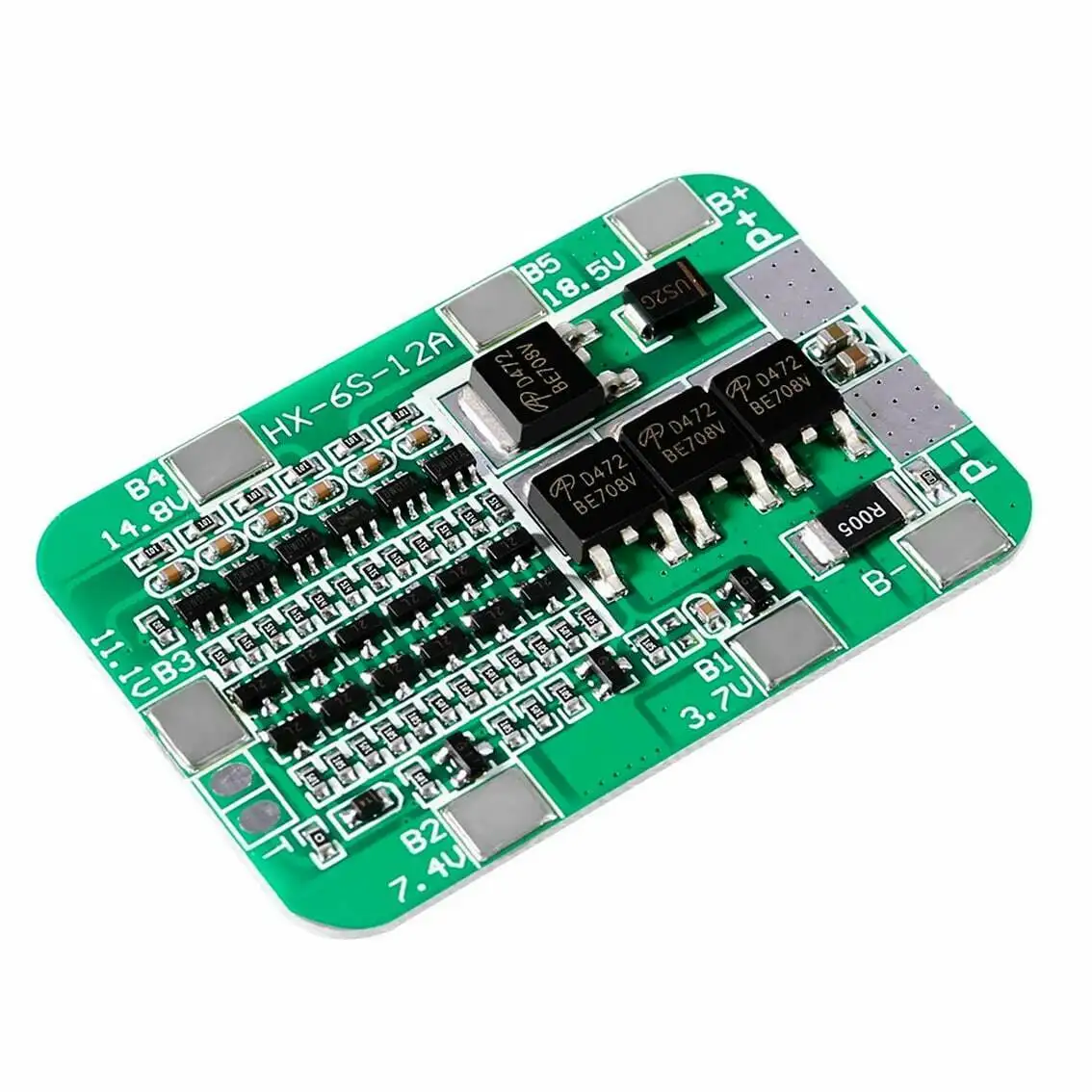 

Защитная плата BMS 6S 18650 для литиевой батареи, 22,2 в, 12 а