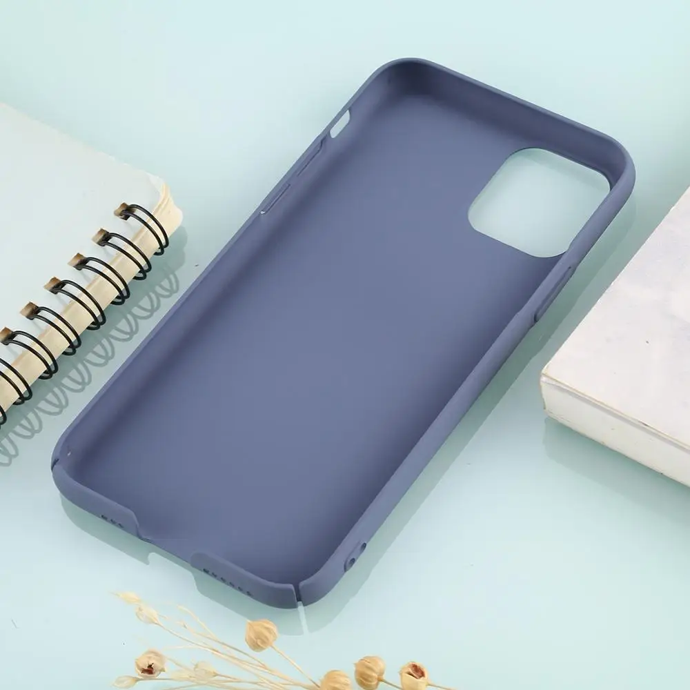 Сплошной цвет пластиковый защитный чехол для iPhone 11 Pro