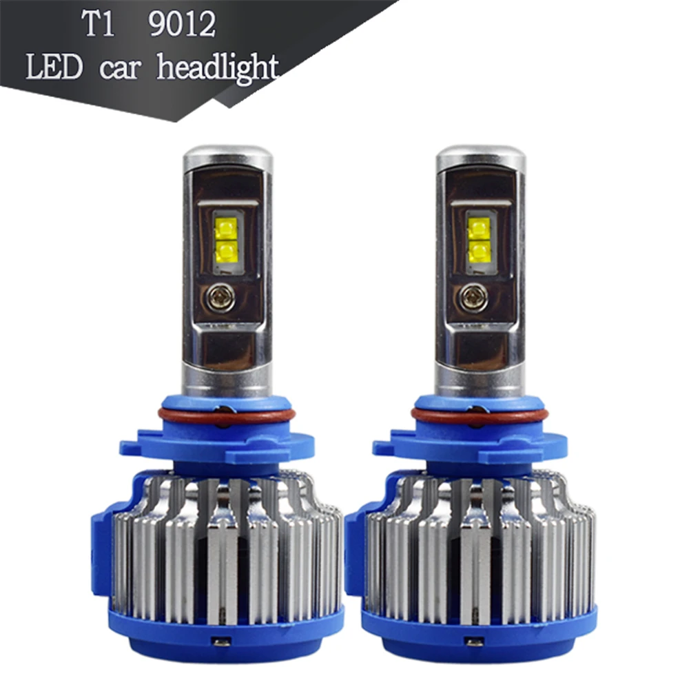 2 шт. T1 Led H1 H3 H4 H7 H11 H13 9004 9005 9006 9007 881 Автомобильная фара противотуманная фара 35 Вт 3500LM автомобильная лампа белый 6000K
