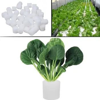 

50Pcs/Set Soiless Hydroponic Gardening Plant Tools Planted Sponge Vegetable Cultivation System 23.5x30mm 58.5x30m Optional