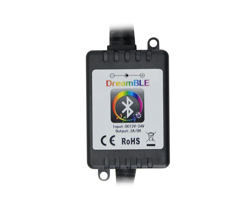 Автомобильный светодиодный светильник RGB управление Лер Водонепроницаемый Bluetooth управление 12 В светодиодный контроль Лер для автомобиля светодиодные полосы открытый светильник 5050 2835
