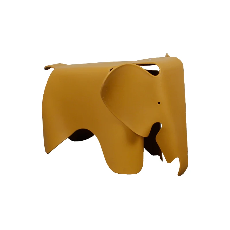 

Elephant Shaped Kids Children Stool Cute Creative Chair Indoor Outdoor Waterproof PP Plastic Chair Children Gift Bearing 150kg