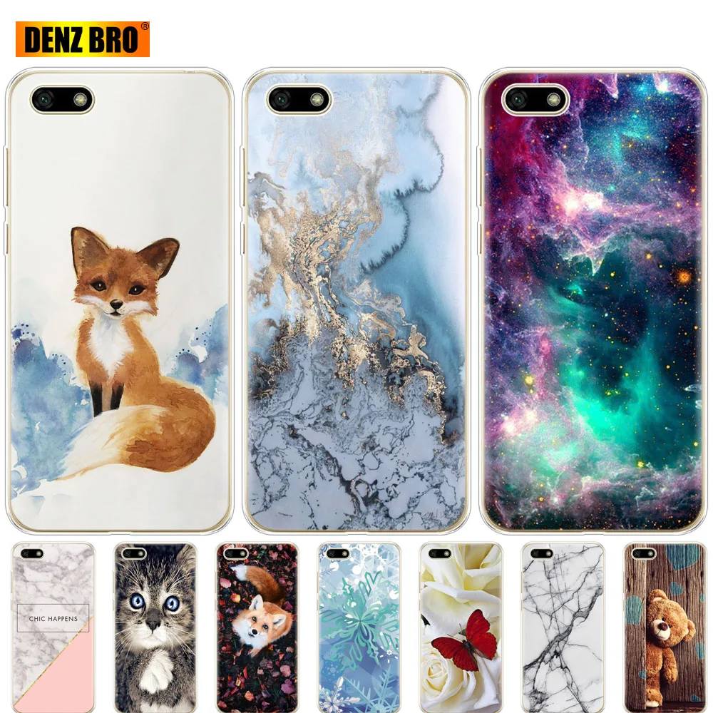 

soft Silicon Case For Huawei Honor 7A Case 5.45" inch Soft Tpu Phone Cases Huawei Honor 7A 7 A DUA L22 Russian version