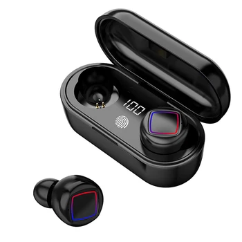 

HMB11 Bluetooth earphone TWS LED Digital Display Noise Cancelling Headset earplug touch control headset waterproof